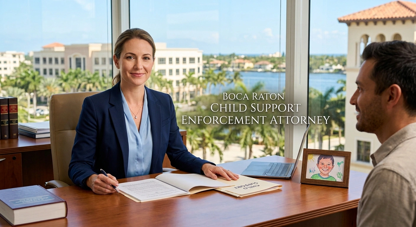 Boca Raton Child Support Enforcement Attorney
